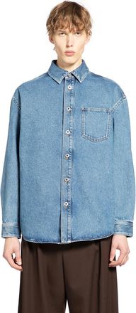 Loewe Anagram Overshirt in Denim