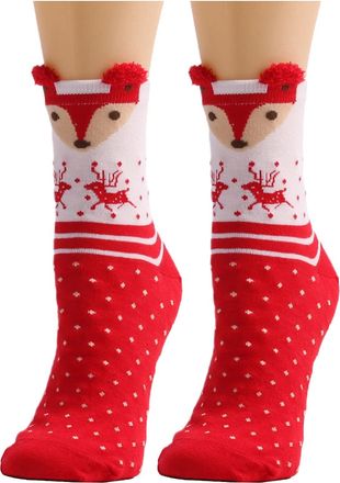 Generic Christmas Socks for Women Fuzzy Plush Slipper socks Winter Cosy Fluffy Bed Warm Christmas Sleeping Socks Ladies Fun Novelty Stocking Fillers and Secre