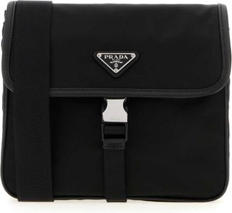 Prada Black Logo Crossbody Bag