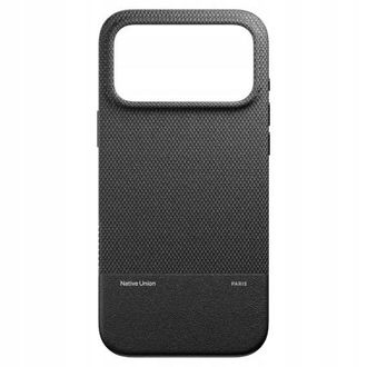 Native Union Funda Trasera Native Union Para Apple Iphone 17 Pro Max, Color Negro, 1 Unidad