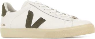 Veja Womens White Leather Campo Sneakers Extwhikak