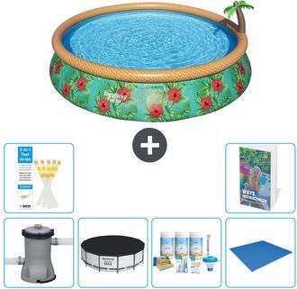 Bestway Piscina Bestway Fast Set Redonda - 457x84 Cm - 7-piezas S251