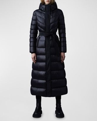 Mackage Calina Zip-Front A-Line Down Coat