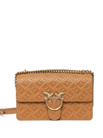 Pinko Love One cross body bag - Brown