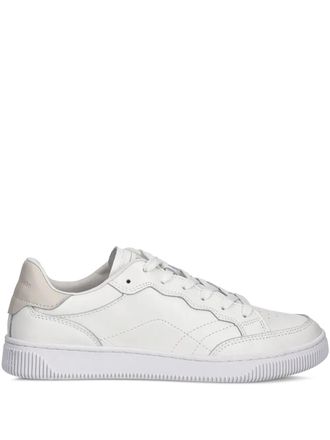 Marc O'Polo leather panelled trainers - Pink