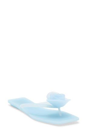 Jeffrey Campbell Sweeten Flip Flop in Light Blue Matte at Nordstrom, Size 10