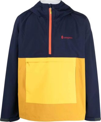 Cotopaxi Maritieme Regen Anorak Jas - Heren - Windbreakers - Veelkleurig - S - Fitness