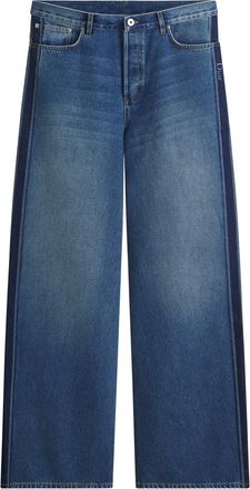 Dior BAGGY JEANS IN BLUE COTTON TWILL - Christian Dior - Man