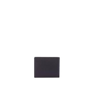 Sergio Tacchini Portafoglio Casual in Pelle - - Accessories - Uomo - Nero - ONE SIZE