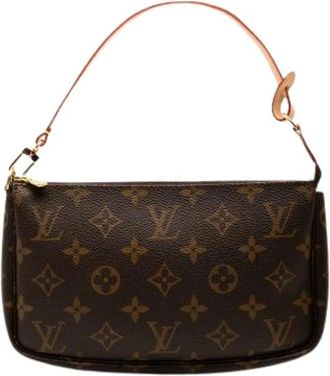 Louis Vuitton Pre-owned Shoulder Bags, female, Brown, Size: ONE SIZE Pre-owned Vintage Shoulder Bag