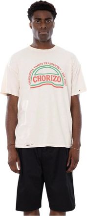 Willy Chavarria Hombre, Camisetas, Beige, Talla: L