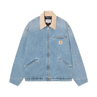 Carhartt Work in Progress Carhartt Wip, Denim Jackets, male, Blue, Size: XL OG Detroit Jacket