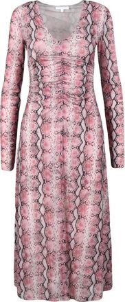 Patrizia Pepe Kleedjes, Dames, Veelkleurig, S, Polyester, Midi Jurken