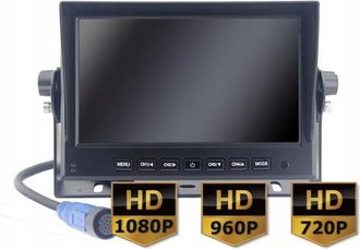OEM Monitor Ahd De 7 Y 4 Canales Con Funci&oacute;n De Grabaci&oacute;n Dvr