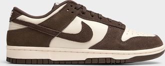 Nike Mens Ivory and brown Dunk Low Retro sneakers Men