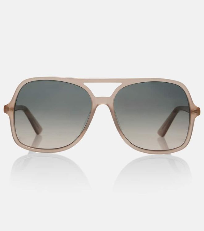 Chlo&eacute; Judy oversized sunglasses