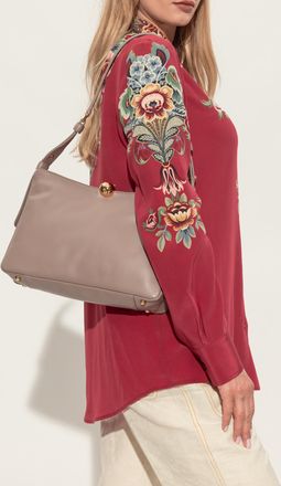 Furla Shoulder Bag Sfera Soft Medium, Womens, Beige