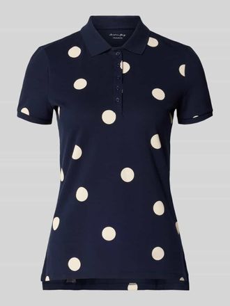 Christian Berg Poloshirt mit kurzer Knopfleiste in Dunkelblau, Gr&ouml;&szlig;e XXL