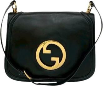 Gucci Pre-owned Cross Body Bags, female, Black, Size: ONE SIZE Pre-owned Pochette Shoulder Bag