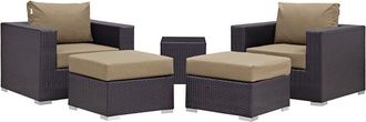 ModWay Convene 5-Piece Outdoor Patio Sectional Set