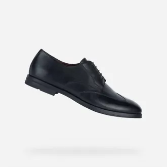 Geox Mens Decio Shoe In Black