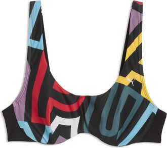 Puma Reggiseno da bagno PUMA da donna, Accessori, Rosa, XS