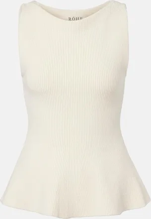 R&oacute;he R&oacute;he Knitted cotton top