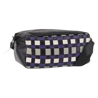 Miu Miu Tweedehands leren schoudertassen - Dames - Pre-owned - Veelkleurig - Maat: ONE Size Leer
