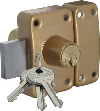 City Sport Iseo City 26 Cerrojo De Doble Entrada Bronce Seguridad