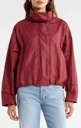 Lioness Shoreline Windbreaker Jacket in Cherry at Nordstrom, Size X-Small