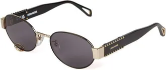 Zadig&Voltaire Unisex Sunglasses Sh.rose Gold W-Black Parts Stainless Steel Eyewear - W/black