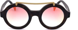 Saturnino Eye Wear MERCURY 3 S1 Mens Sunglasses Tortoiseshell Size 44