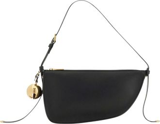 Burberry Black Shield Large Shoulder Bag