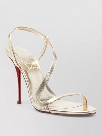 Christian Louboutin rosa z leather sandals open toe slingback