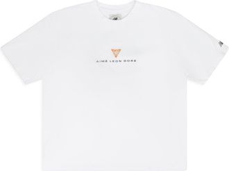 Aim&eacute; Leon Dore White Globe Tee
