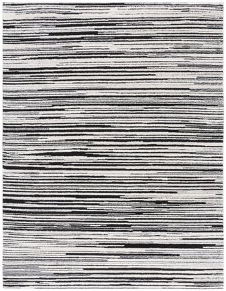 Safavieh Alfombra poli&eacute;ster avorio/nero 235 x 305 cm