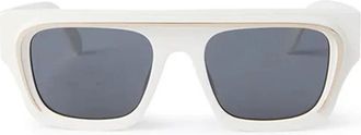 Palm Angels Sunglasses Peri061 0107 Salton White/Dark Grey Unisex
