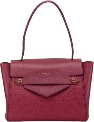 Louis Vuitton Pre-owned Trocadero - Dames - Vintage Handtas - Rood - ONE Size - Leer - Vintage