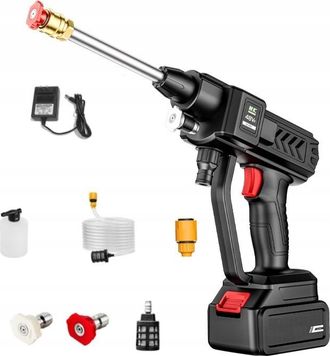 OEM Conjunto De Hidrolimpiadora Inal&aacute;mbrica De 60 Bares Y 500 W