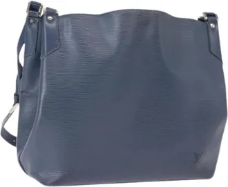 Louis Vuitton Pre-owned Shoulder Bags, female, Blue, Size: ONE SIZE Pre-owned Vintage Shoulder Bag