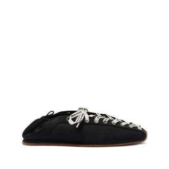 Ganni Dames, Schoenen, Zwart, Maat: 37 EU Nylon