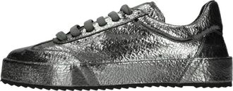 Del Carlo Sneakers - Dames - Sneakers - Grijs - 39 EU - Leer - Schoenen