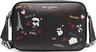 Karl Lagerfeld Maybelle Crossbody in Black/multi at Nordstrom
