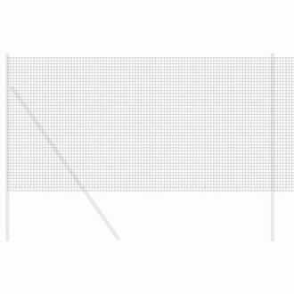 Berkfield Home Modern Welded Wire Fence Grey 1, 4x25 m Steel