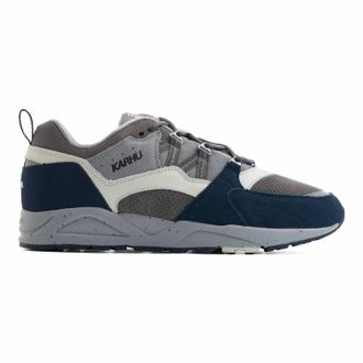 Karhu Mens Suede Fusion 2.0 Sneakers In Mood Indigo/smoked Pearl