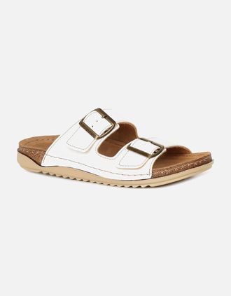 Lotus Womens Trento Womens Sandals - White - Size: 8