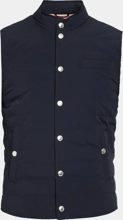 Brunello Cucinelli Men & apos;s Quilted Vest