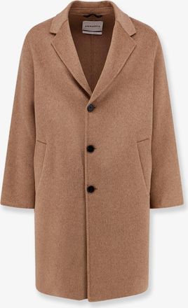 Amaranto Cappotto in misto lana e cashmere - AMARANTO - gender_Man