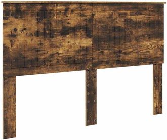 vidaXL Headboard with Headboard Smoked Oak 150 cm Engineered wood vidaXL