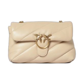 Pinko Love Classic Puff Bag - - Bags - Donna - Beige - ONE SIZE